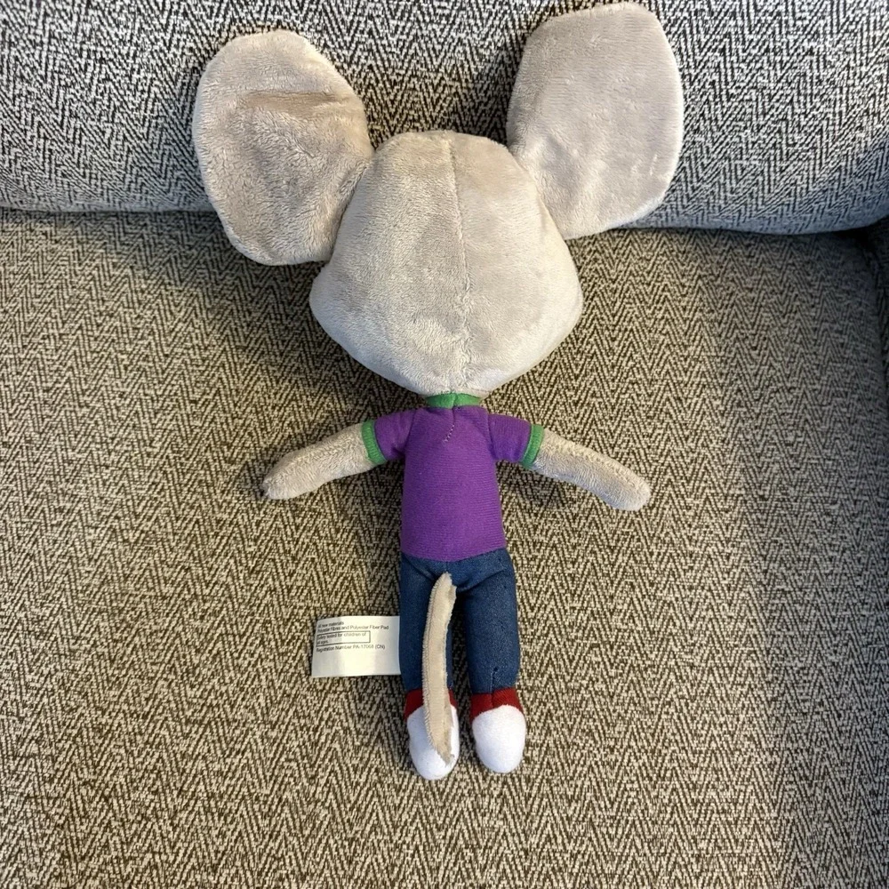 Chuck E Cheese Pizza Mouse Plush Toy 12
